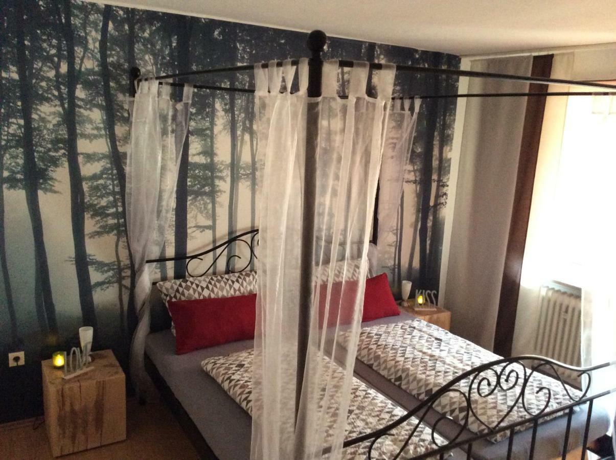 Ferienwohnung Am Reinhardswald -Buchenzweig- Trendelburg Dış mekan fotoğraf