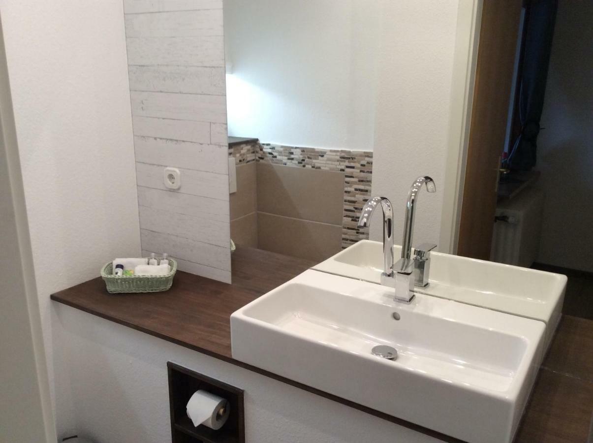Ferienwohnung Am Reinhardswald -Buchenzweig- Trendelburg Dış mekan fotoğraf